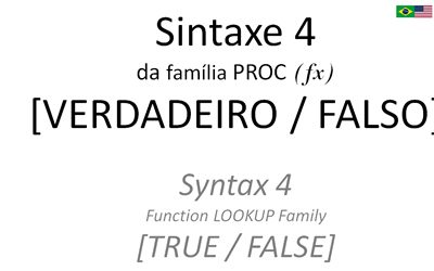 Sintaxe4 [VERDADEIRO/FALSO] – família PROC