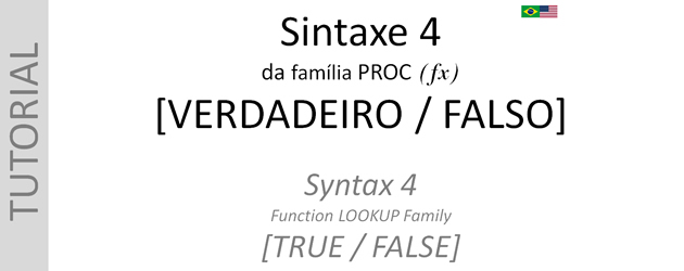 Sintaxe4 [VERDADEIRO/FALSO] – família PROC